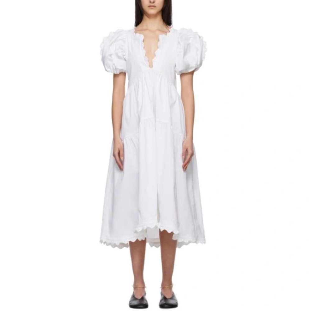 Kika Vargas - Leana Cotton Long Day Dress